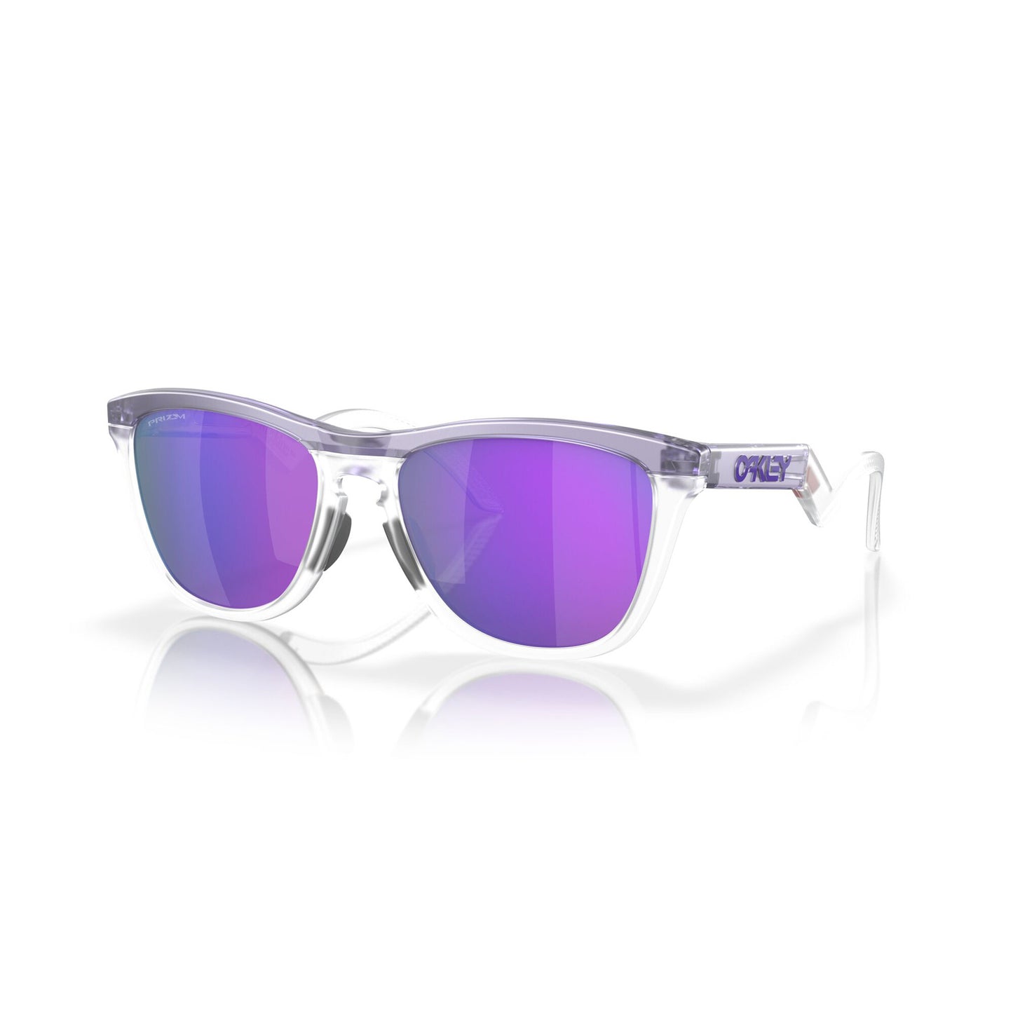 Brýle OAKLEY FROGSKINS HYBRID Matte Trans lilac/clear Prizm Violet