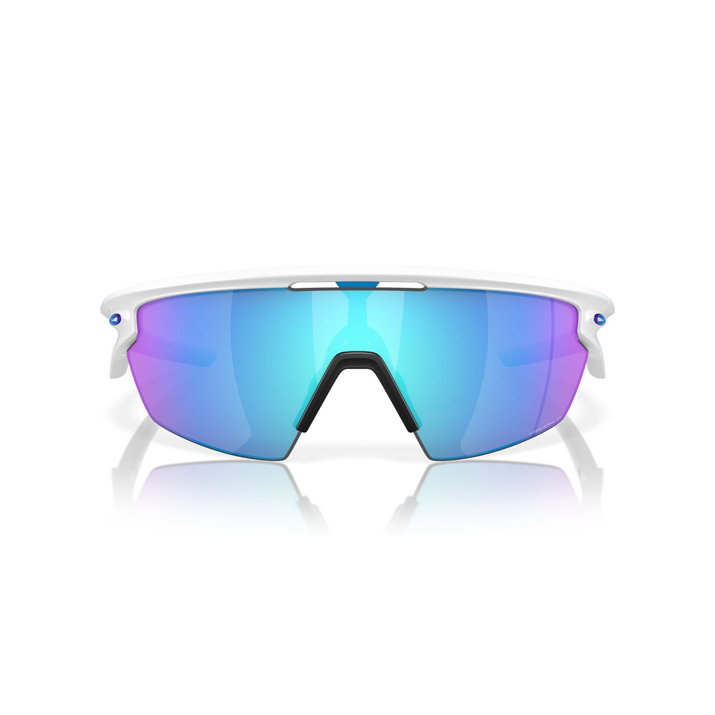 OAKLEY SPHAERA White Matt Prizm Sapphire z polaryzacją - 0OO9403-0236
