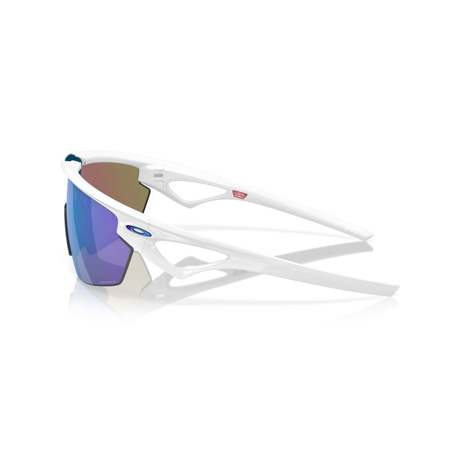 OAKLEY SPHAERA White Matt Prizm Sapphire z polaryzacją - 0OO9403-0236