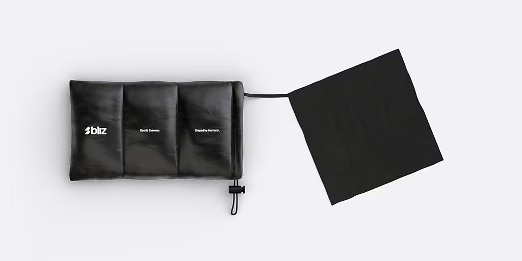 BLIZ P001 Briller med hvidt røgfarvet glas