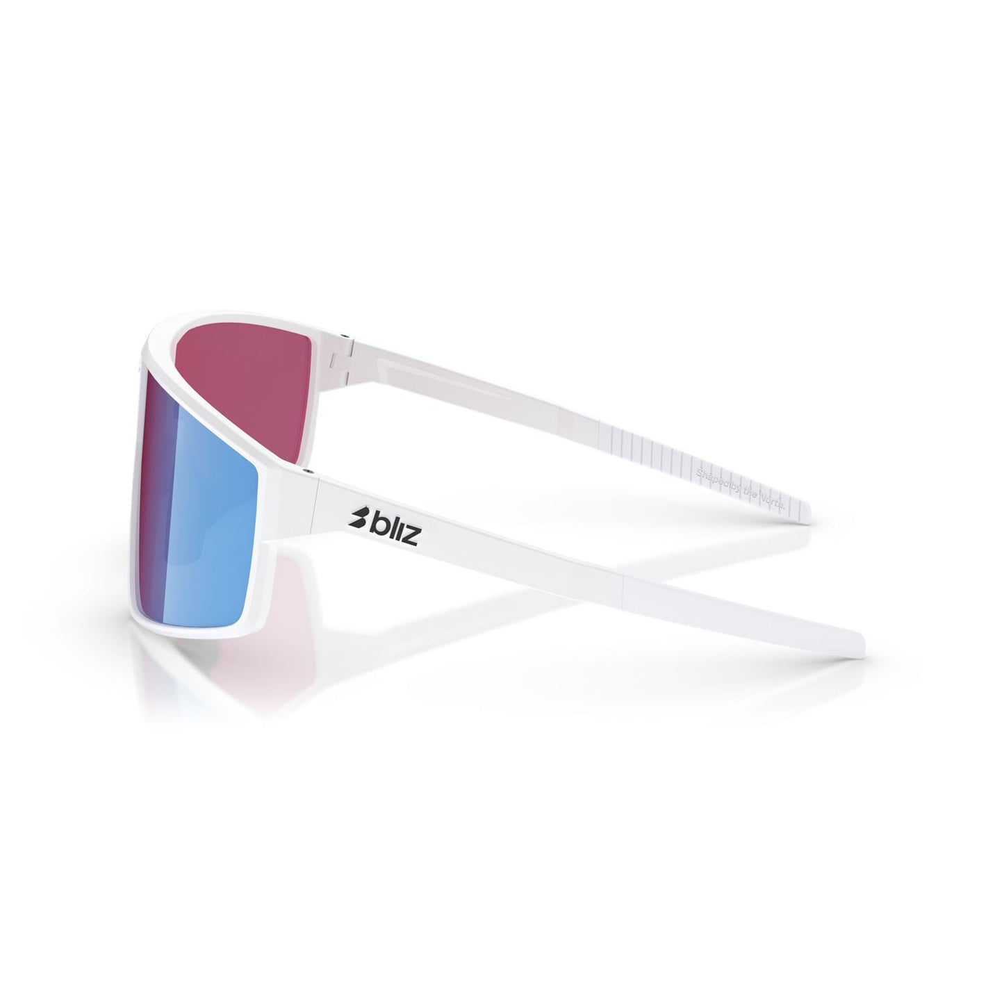 BLIZ P002 Brýle White Screen Pink Violet Blue Iridium