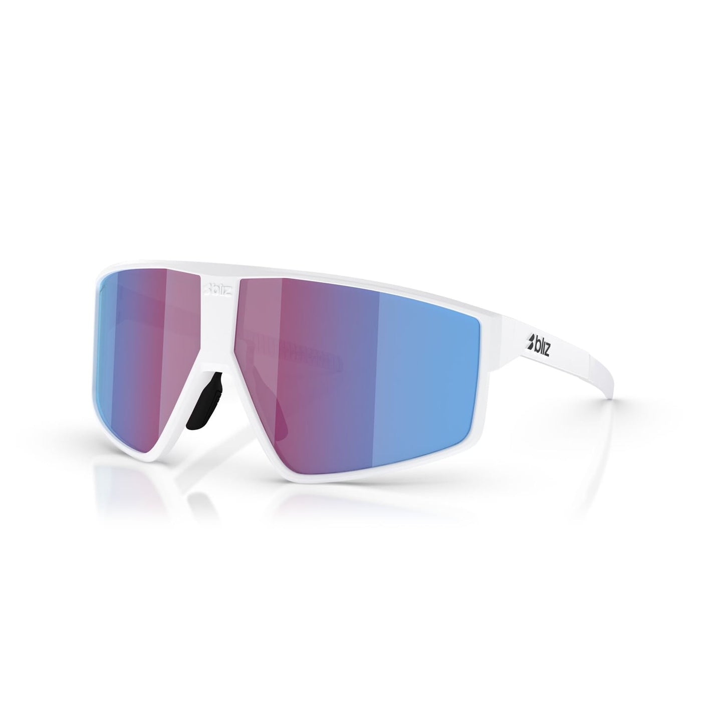 BLIZ P002 Brýle White Screen Pink Violet Blue Iridium