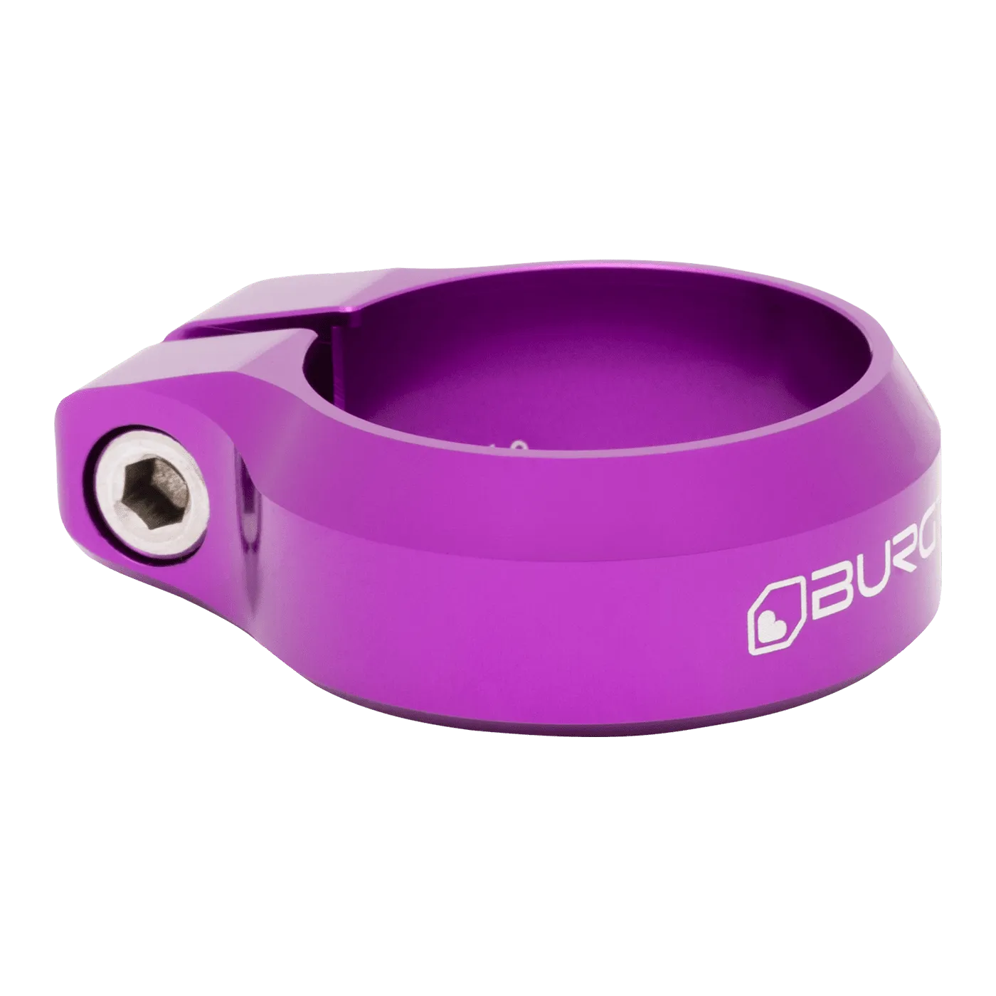 BURGTEC Sadelklämma violett