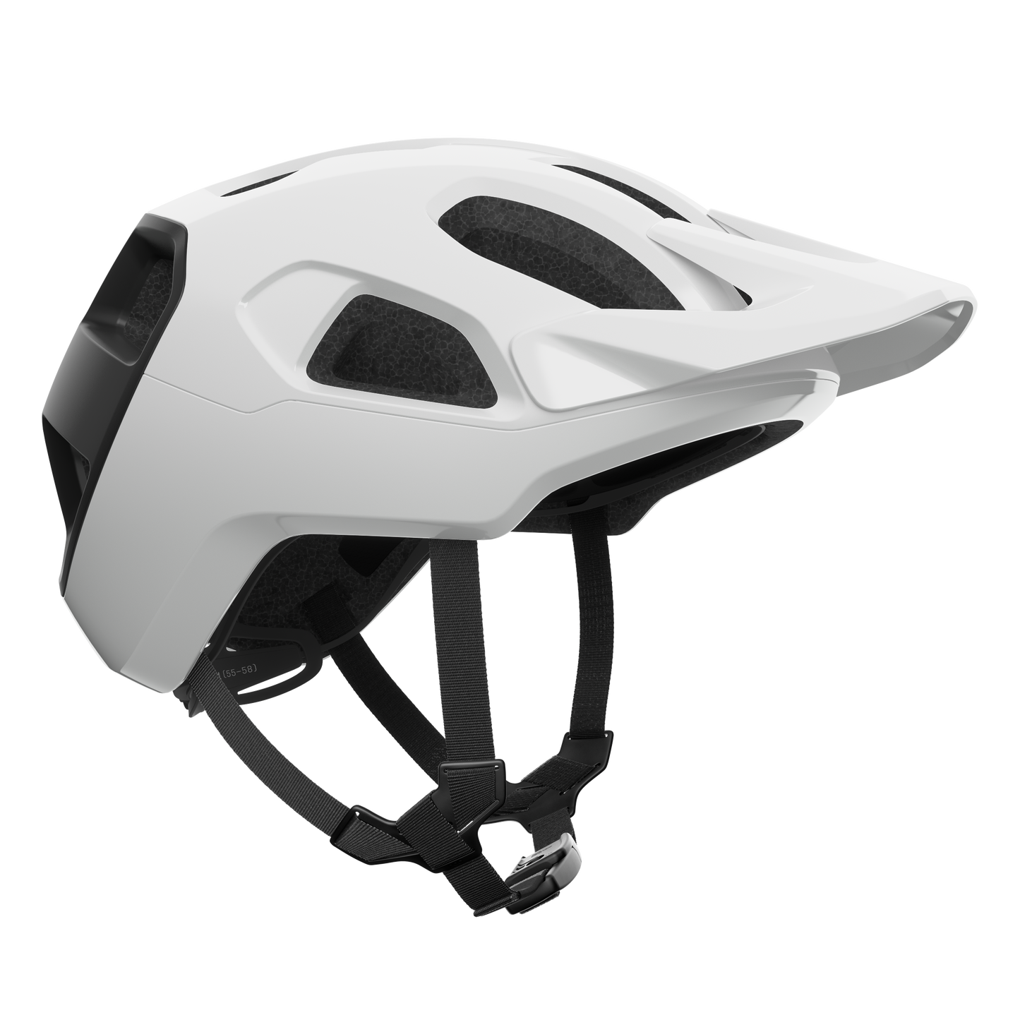 POC CULARIS MTB-hjelm Hvid/sort mat