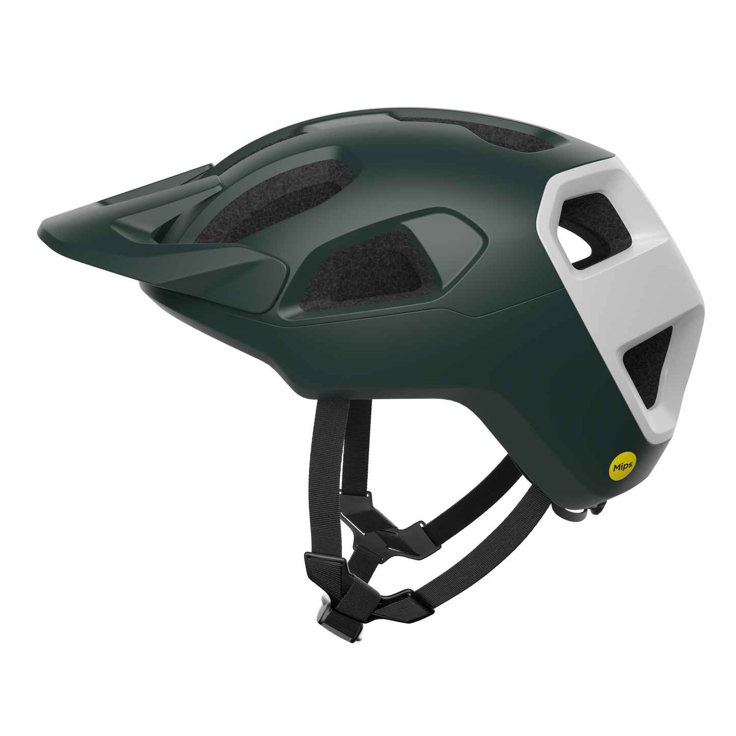 Kask MTB POC CULARIS zielony/biały matowy