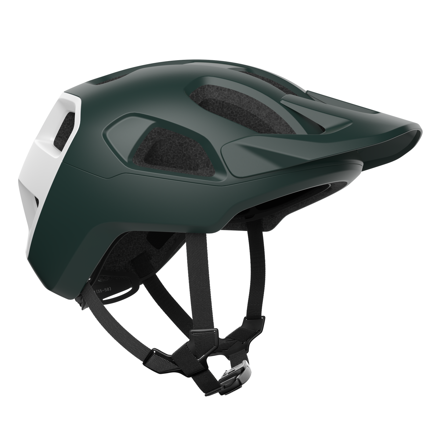 Kask MTB POC CULARIS zielony/biały matowy