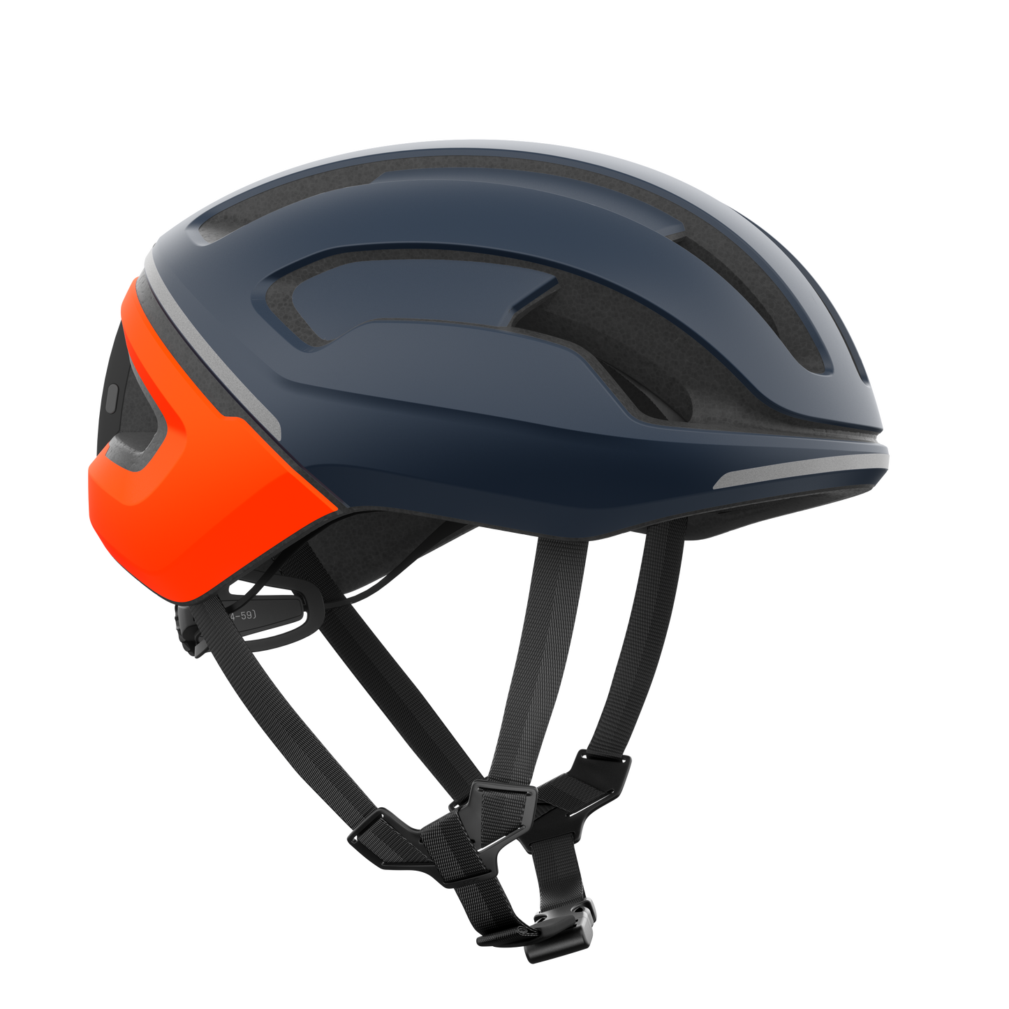 Kask szosowy POC OMNE BEACON MIPS niebieski/pomarańczowy matowy