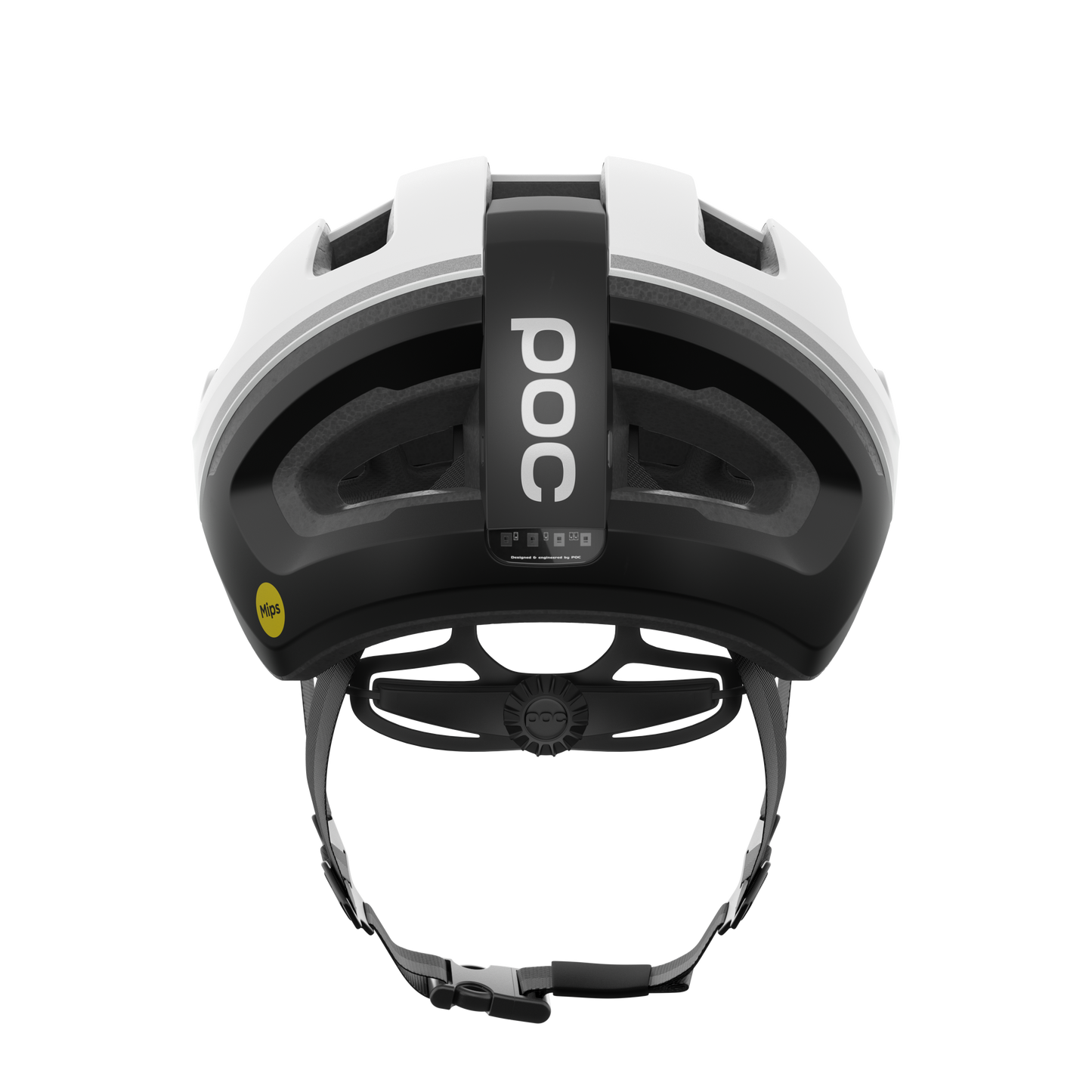 Kask szosowy POC OMNE BEACON MIPS biały/czarny matowy