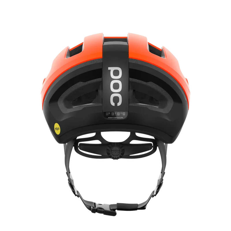 Casque Route POC OMNE BEACON MIPS Orange/Noir Matt