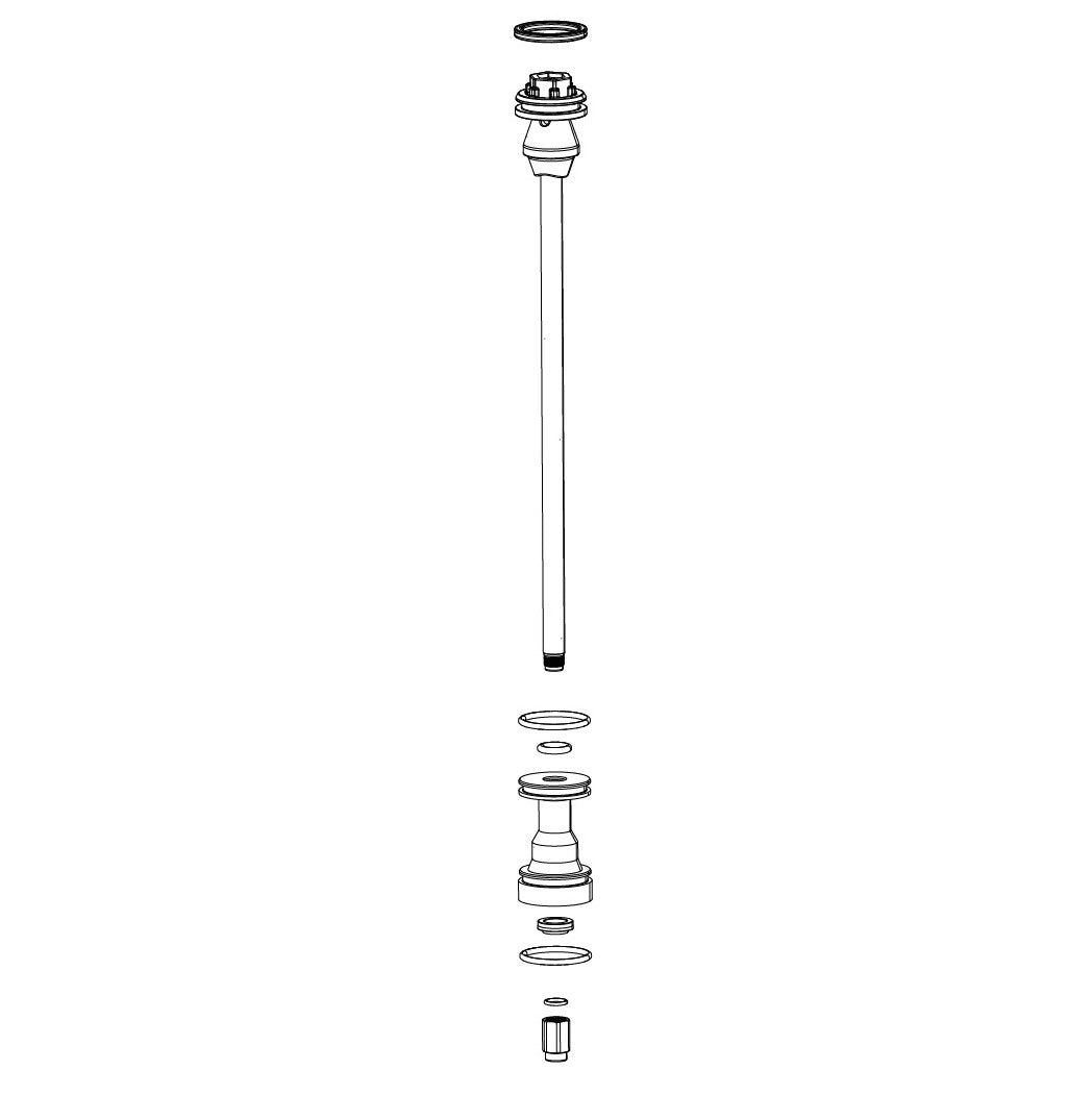 Kit Piston Debonair ROCKSHOX DOMAIN 38mm C1+ (2025+) 180mm 27/29"