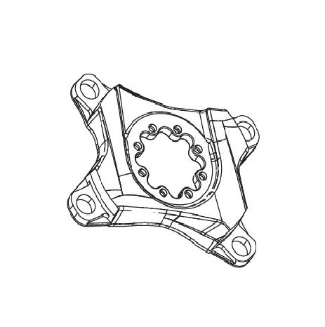 SRAM Force 22 / Force 1 vevpartispindel med BCD 110