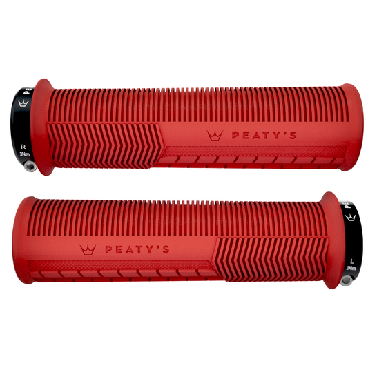PEATY'S MONARCH MUSHROOM Grips Červená