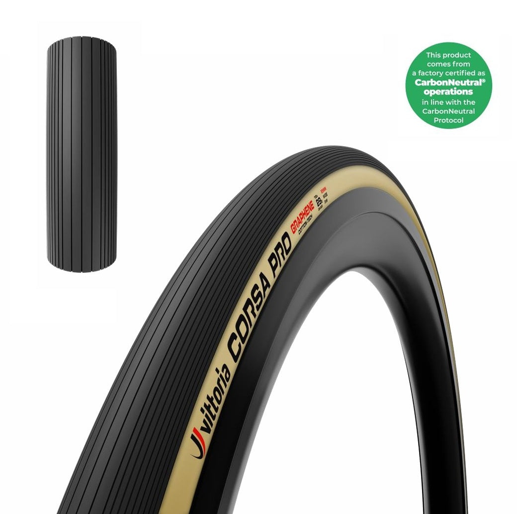 Pneumatika VITTORIA CORSA PRO WIDE Graphene G2.0 700c Tubeless Ready Beige