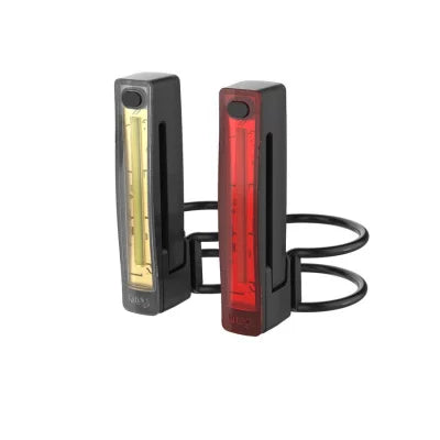KNOG PLUS TWINPACK 40/20 lumenů přední a zadní světlo černé