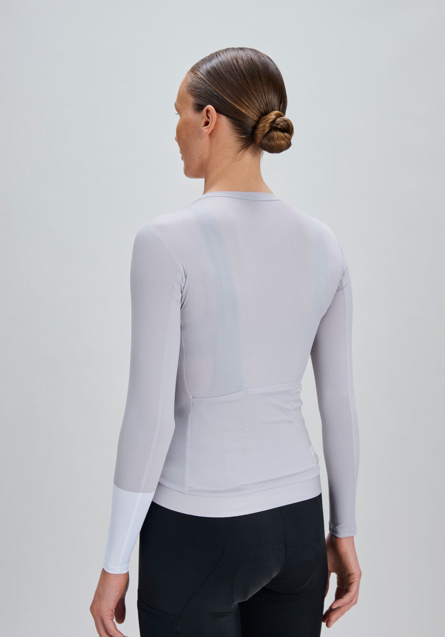 Maillot POC CADENCE Femme Manches Longues Gris
