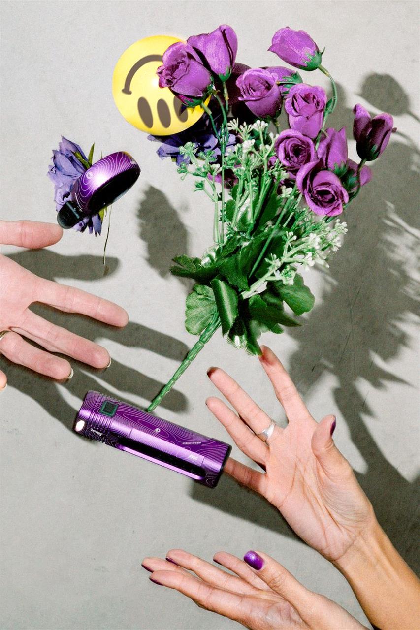 KNOG BLINDER PRO 900 Violett frontljus - begränsad upplaga