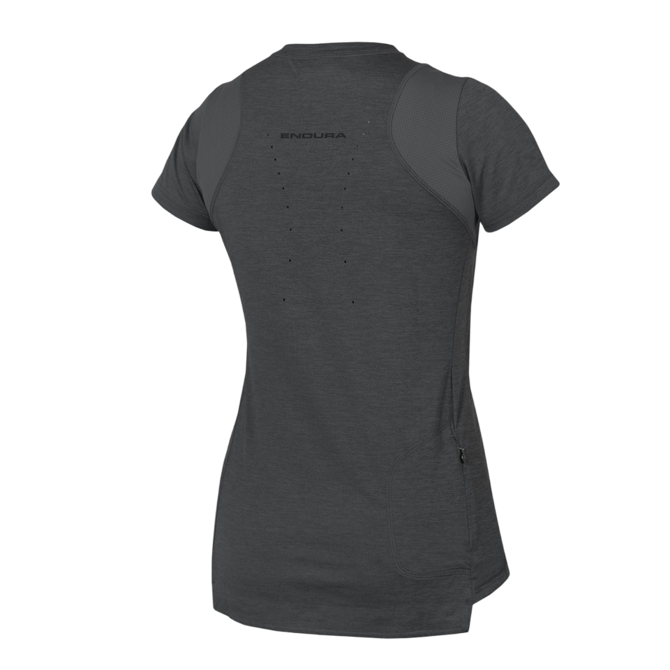 ENDURA SINGLETRACK Kortärmad Jersey Dam Grå 2025