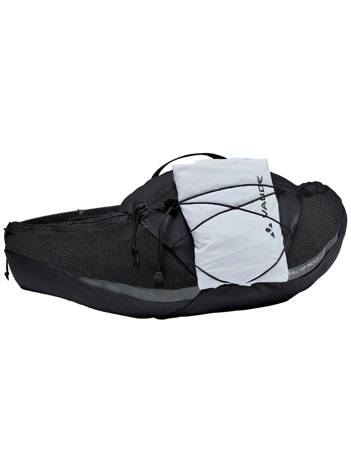 Torba VAUDE UPHILL HIP PACK 2 L Banana Bag Black