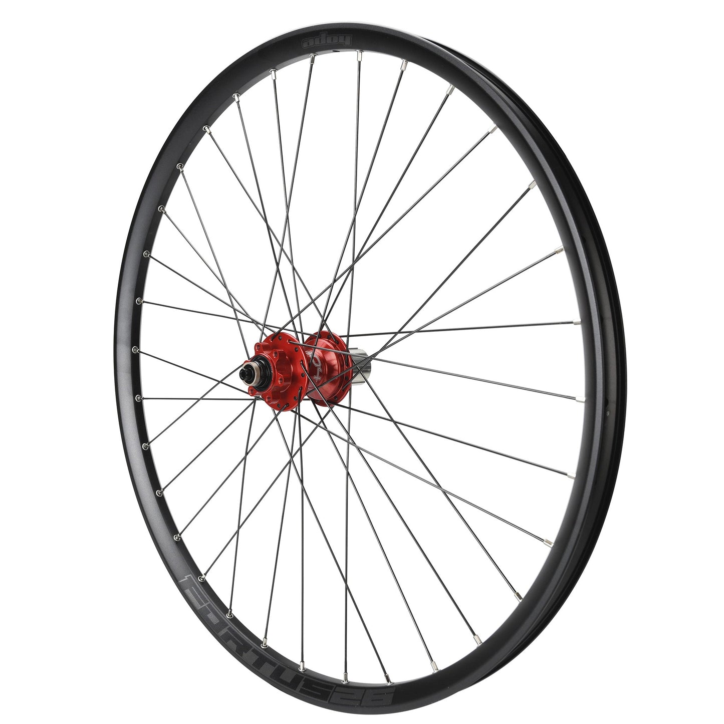 Par HOPE FORTUS 26 W 29" PRO 5-hjul 15X110mm/12x148mm Boost Red