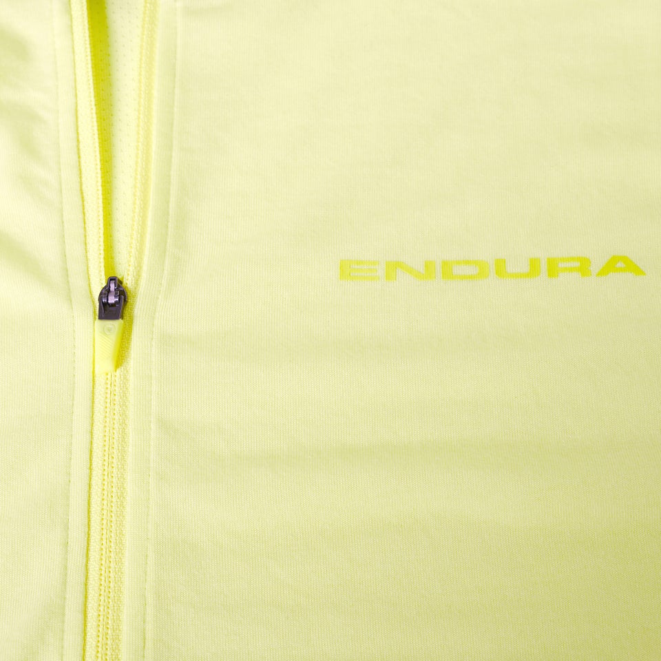 Maillot ENDURA LOOP ZIPPED Manches Courtes Oilseed