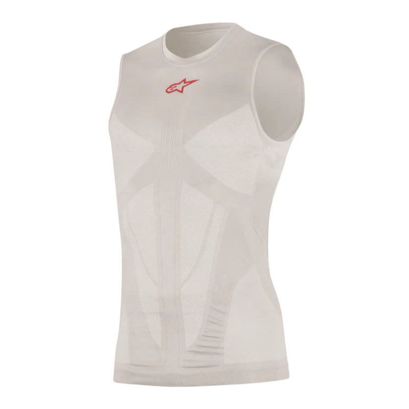 ALPINESTARS TECH TANK SUMMER Ærmeløst undertøj Grå/Rød