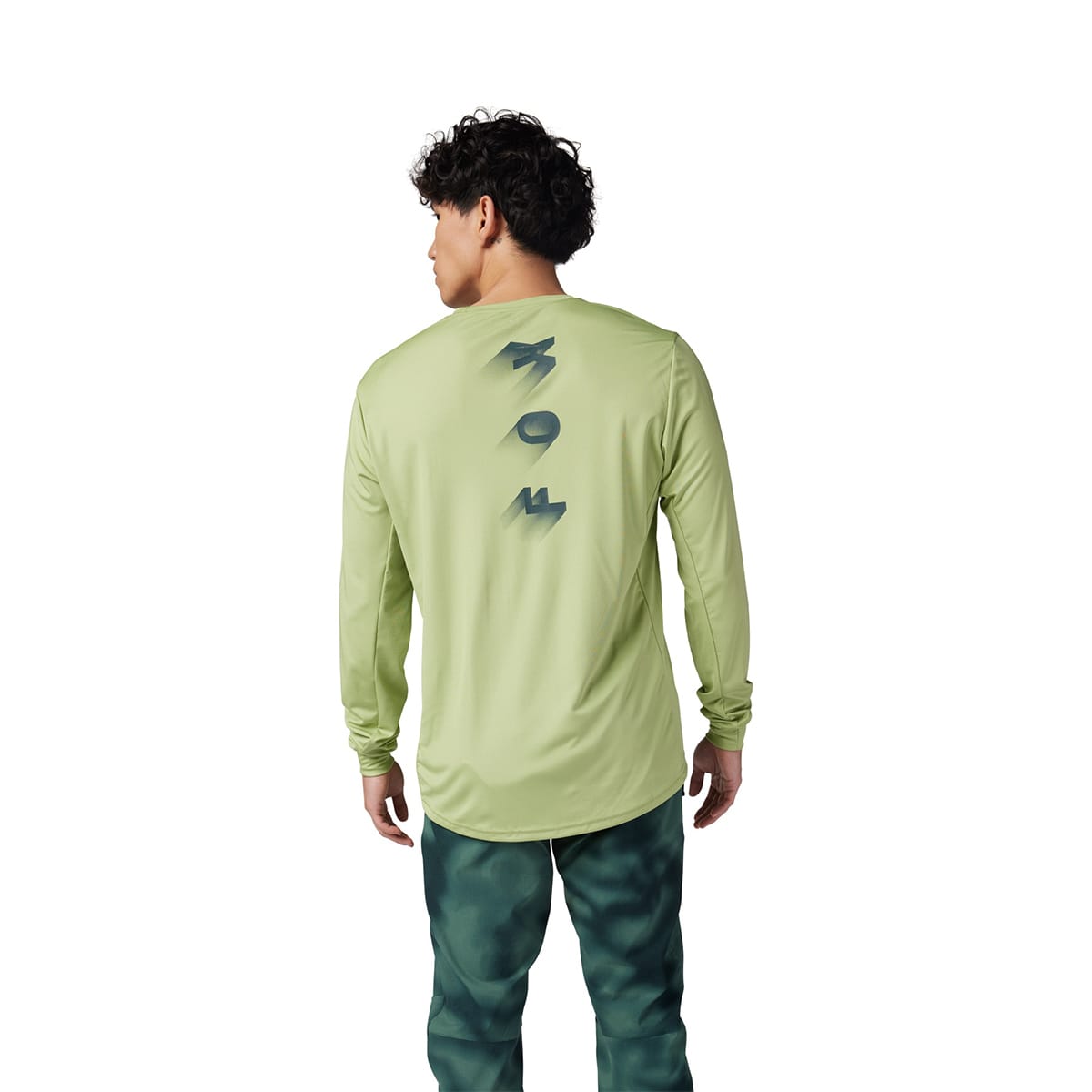 Koszulka z długim rękawem FOX RANGER WAYFARING Green