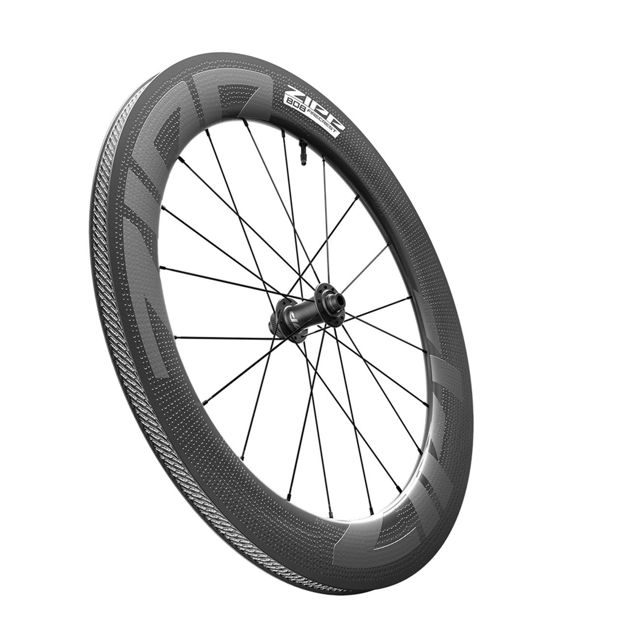 Par ZIPP 808 FIRECREST DISC Tubeless Ready-hjul (centerlås)