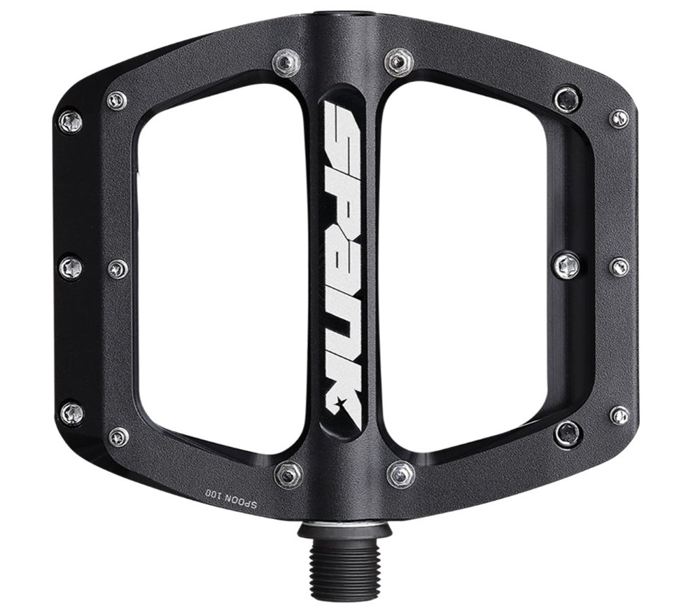 SPANK SPOON REBOOT M flade pedaler Sort
