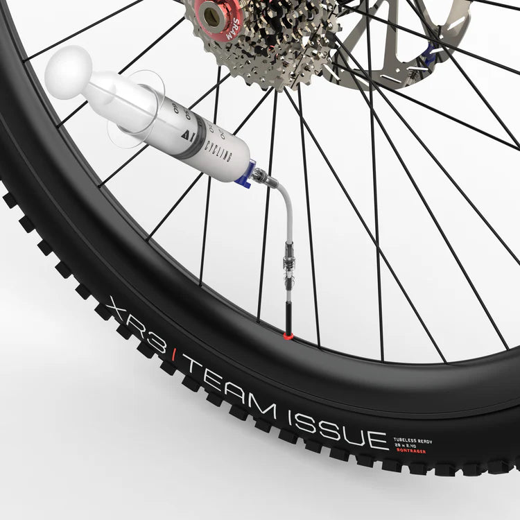 Sprøjte til KOM CYCLING Preventive Fluid Alu Valve