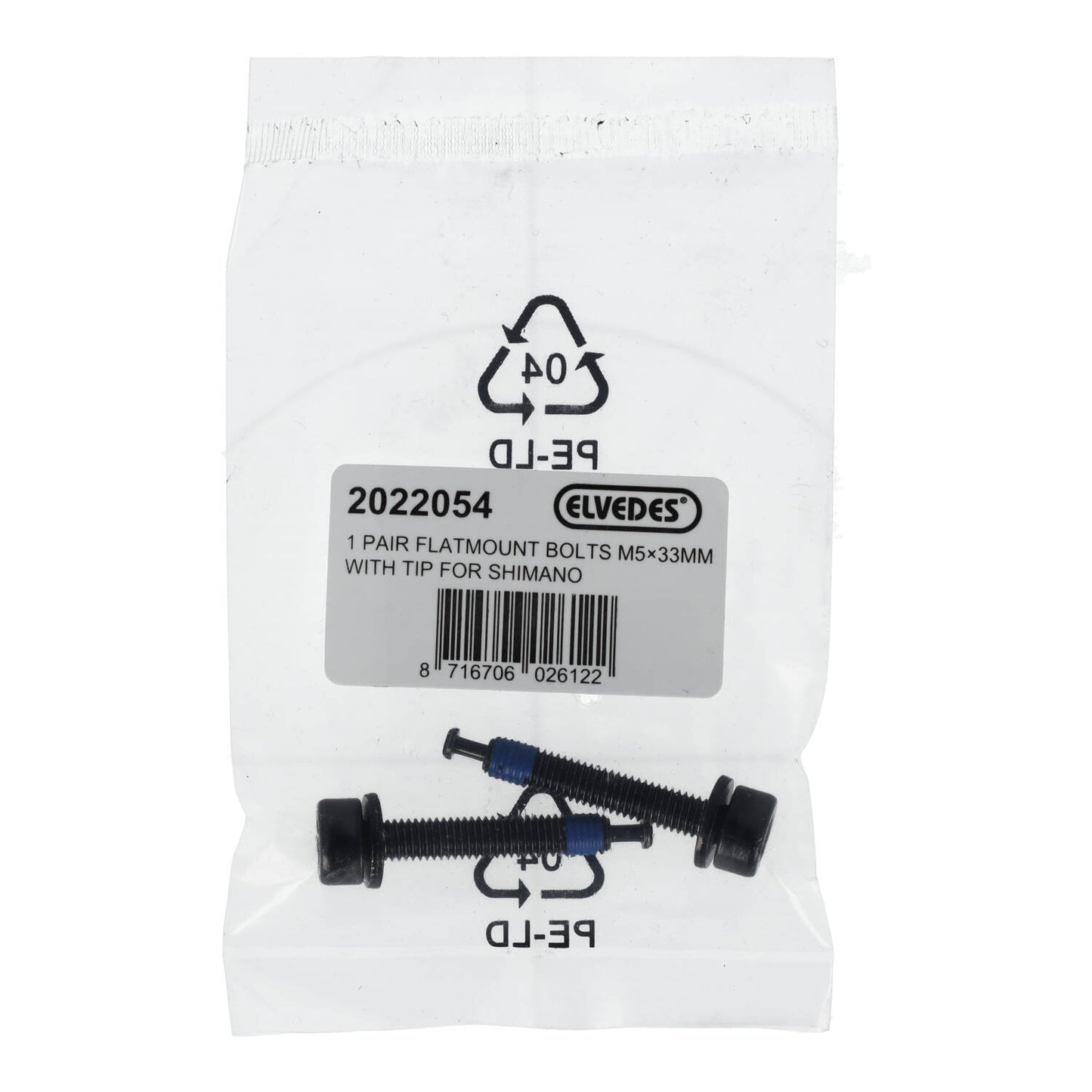 ELVEDES FM Shimano M5x33 Type C monteringsskrue til bageste caliper
