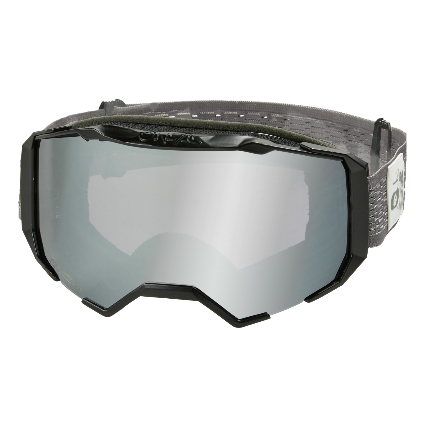Brýle O'NEAL B-22 STATIC Grey Silver Mirror Screen