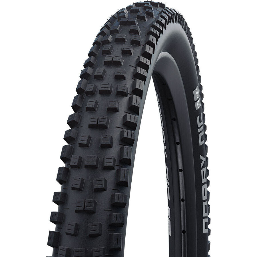 SCHWALBE NOBBY NIC 26x2.25 ADDIX PERFORMANCE Twinskin Tubeless Ready Soft Black-dæk