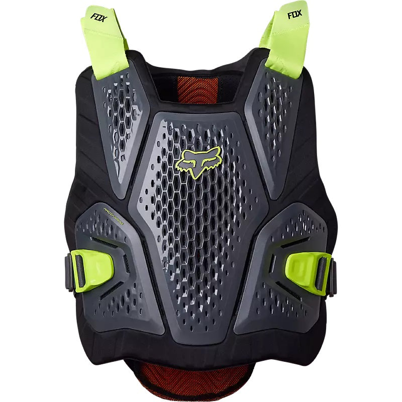 FOX RACEFRAME IMPACT SB D3O skyddande haklapp svart/gul