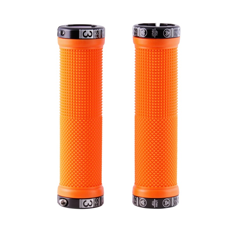 SB3 KHEOPS Lock-On gripy 129 mm oranžová