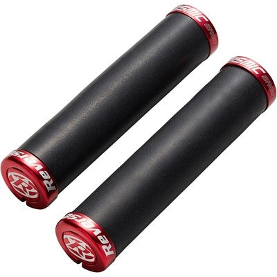 Reverse Components SEISMIC ERGO Lock-On Grips Black/Red