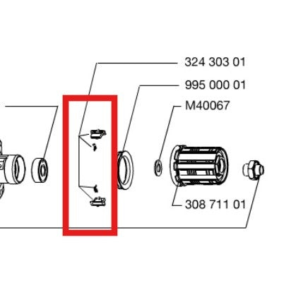 MAVIC FTSX RELEASE KEY KIT (MOUNTAINBIKEHJUL)