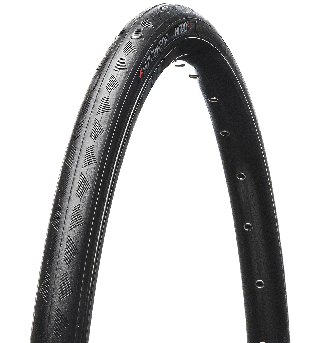 HUTCHINSON NITRO 2 700c Tubetype pneumatika Black