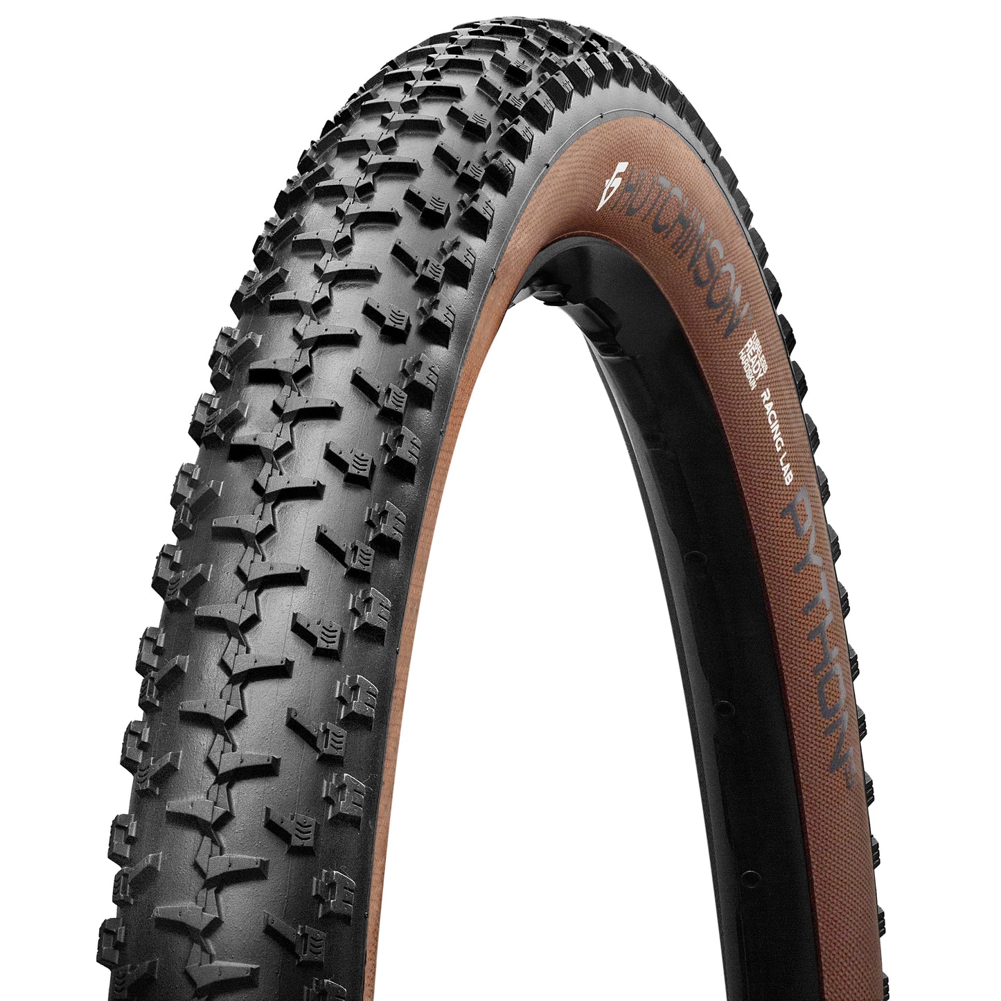 HUTCHINSON PYTHON 3 29x2.40 Racing Lab Hardskin Race Ripost XC Tubeless Ready Soft Brown-dæk