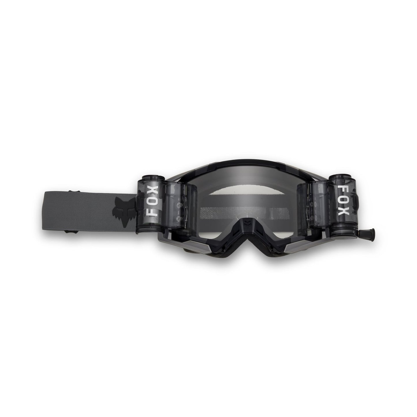 FOX AIRSPACE ENDURO ROLL OFF Mask Svart 2025