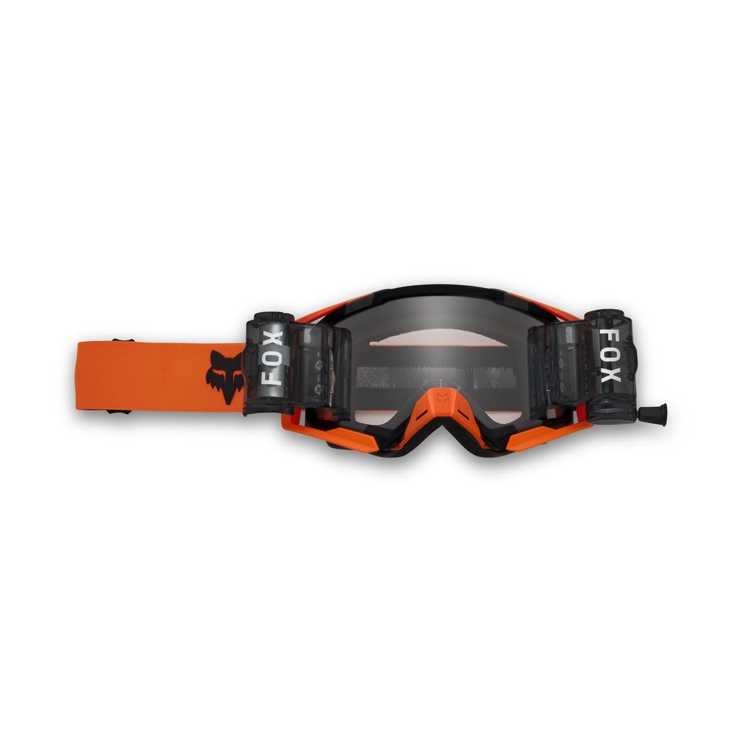 FOX AIRSPACE ENDURO ROLL OFF Maska Orange 2025