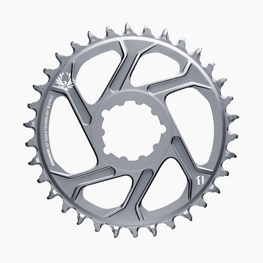 SRAM X-SYNC 2 EAGLE 12V Direktmonterad Offset 6mm Mono Kedjehjul Grå