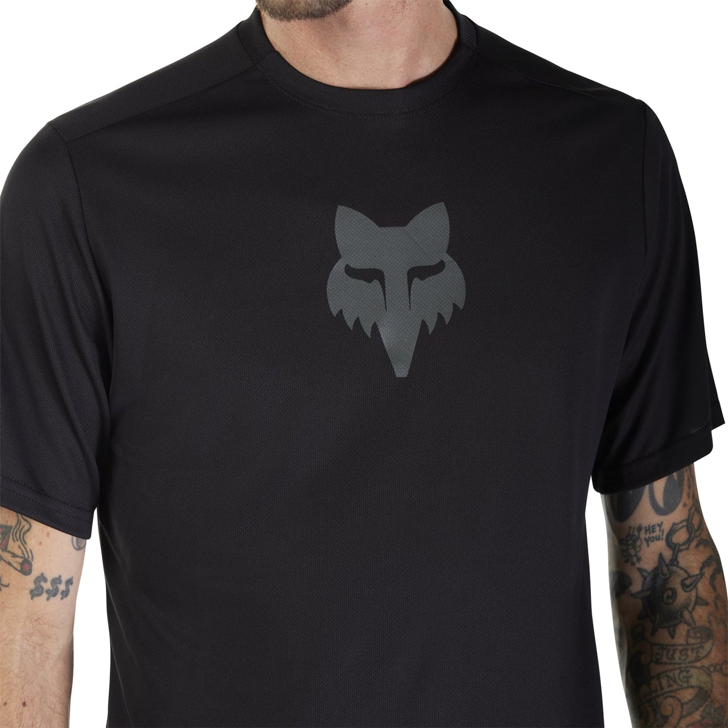 Koszulka z krótkim rękawem FOX RANGER FOX HEAD czarna