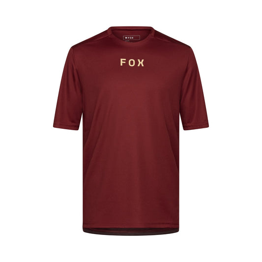 FOX RANGER WORDMARK Dres s krátkým rukávem Bordeaux 2025