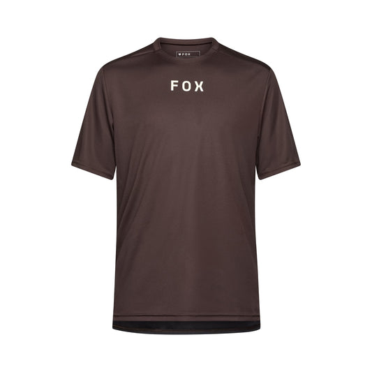FOX RANGER WORDMARK Dres s krátkým rukávem Brown 2025