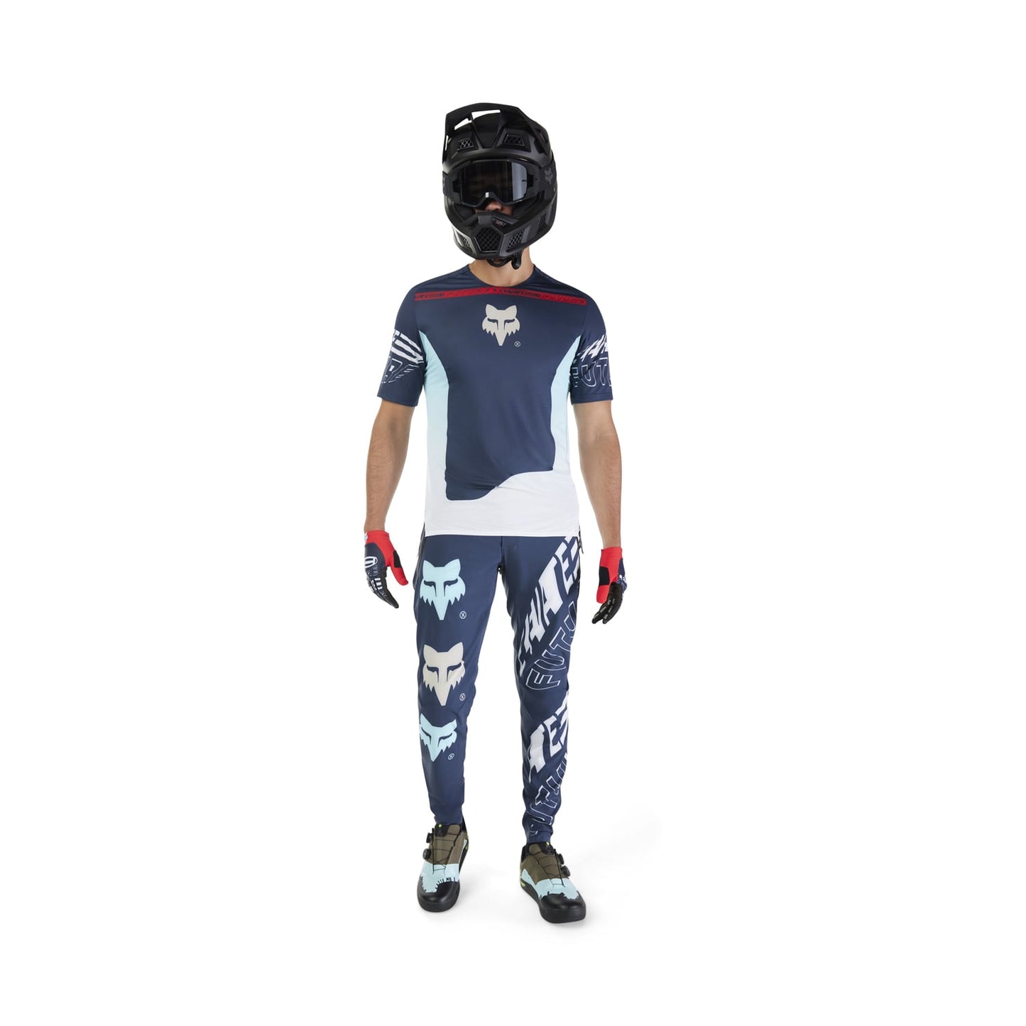 FOX FLEXAIR ELEVATED Kalhoty Blue 2025