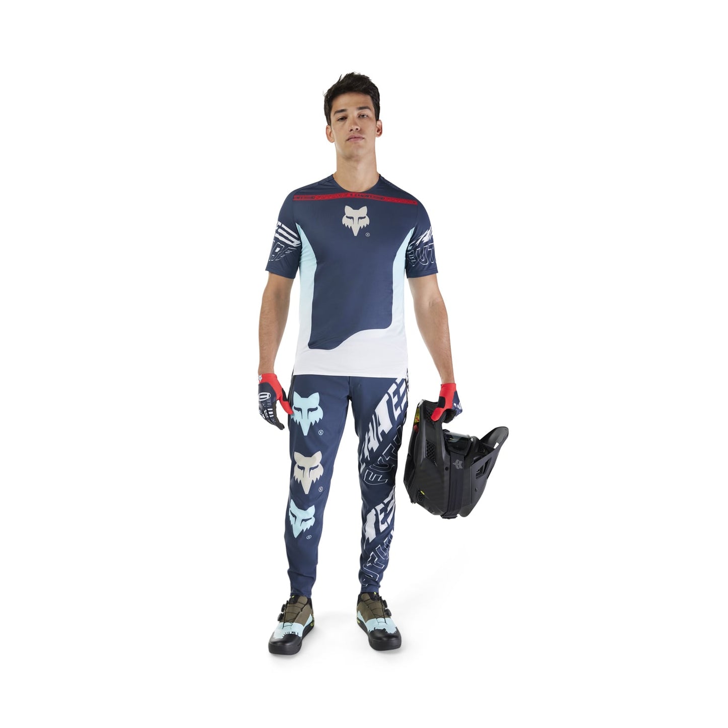 FOX FLEXAIR ELEVATED Kalhoty Blue 2025