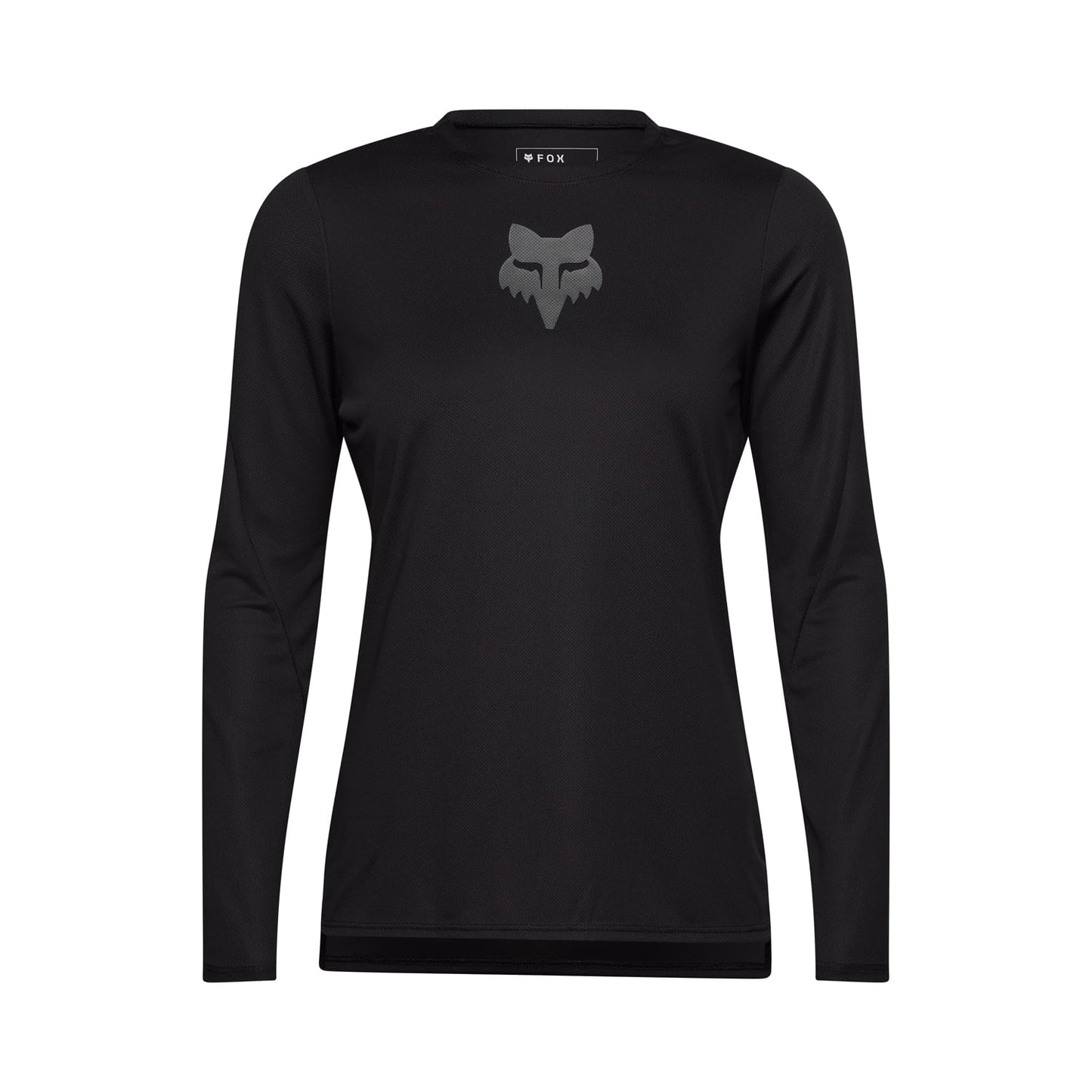 Dámský dres s dlouhým rukávem FOX RANGER HEAD Black 2025