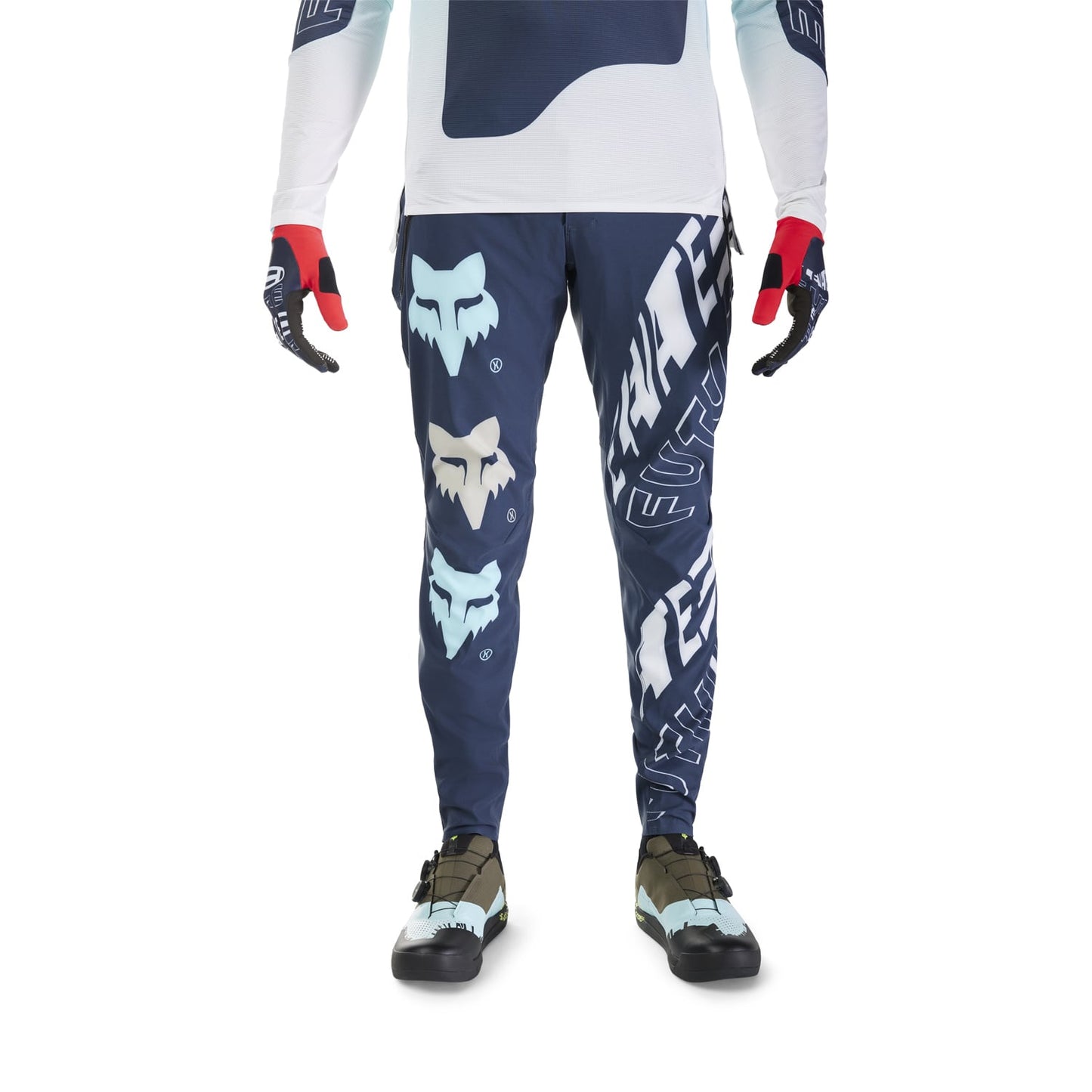 FOX FLEXAIR ELEVATED Kalhoty Blue 2025