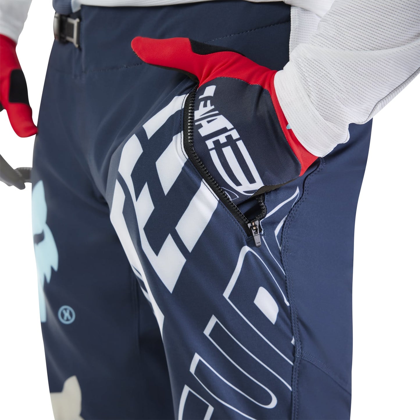 FOX FLEXAIR ELEVATED Kalhoty Blue 2025
