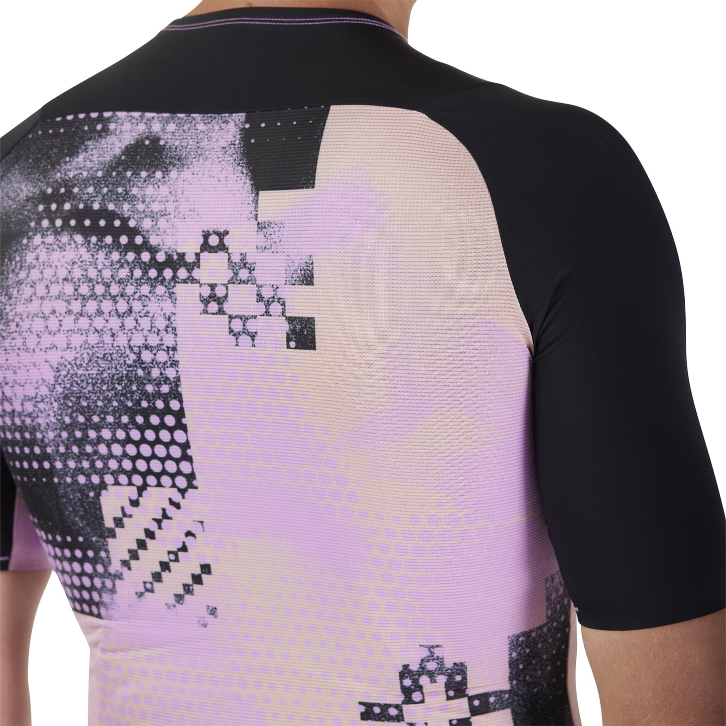 FOX FLEXAIR ASCENT PULSE Kortærmet Jersey Sort/Rose 2025